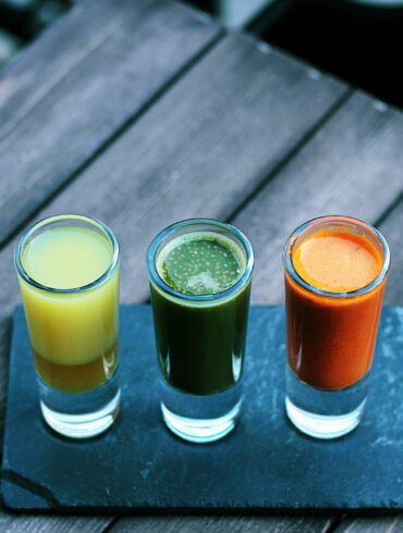 Cuisine santé Shots vitamines