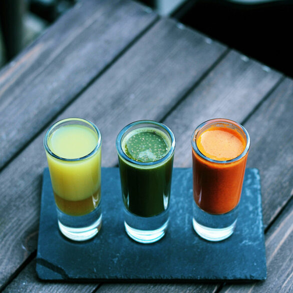 Cuisine santé Shots vitamines